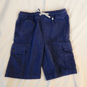 Boden shorts boys size 7 blue drawstring waist cargo
